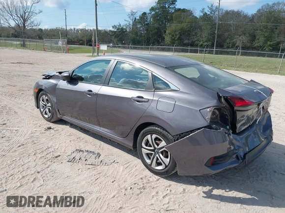 2017 Honda Civic LX with VIN 19XFC2F51HE036153, listed as a IAAI auction lot 41546498 with 78,726 mi miles and . Bid and sale history available at DreamBid. Image 3.
