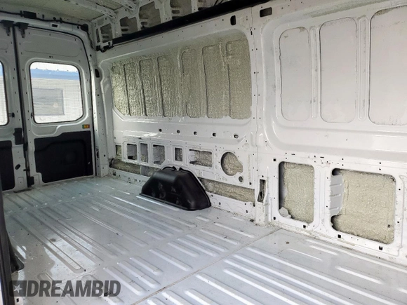 2021 Ford Transit Cargo with VIN 1FTBW3X85MKA89109, listed as a Copart auction lot 56777475 with Not provided miles and Salvage title. Bid and sale history available at DreamBid. Image 11.