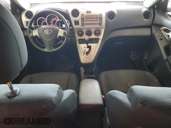 2009 Toyota Matrix S with VIN 2T1KE40E69C012797, listed as a Copart auction lot 62181605 with 174,599 mi miles and Salvage title. Bid and sale history available at DreamBid. Image 8.