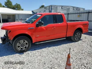 2017 Ford F-150 XL with VIN 1FTEX1EP0HKC31624, listed as a Copart auction lot 49721285 with 118,343 mi miles and Salvage Title. Bid and sale history available at carsss.com. Image 1.