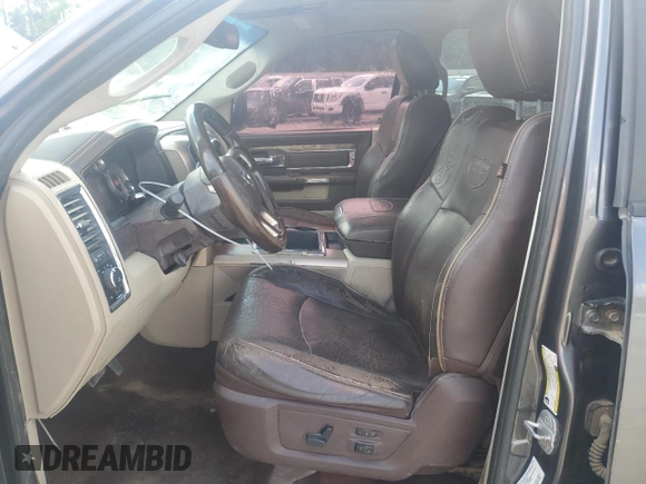 2014 Ram 3500 Longhorn with VIN 3C63RRKL1EG226704, listed as a Copart auction lot 68637494 with 91,644 mi miles and Salvage Title. Bid and sale history available at carsss.com. Image 7.