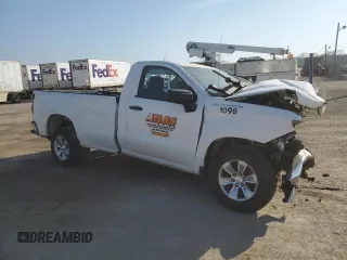 2019 Chevrolet Silverado 1500 Work Truck with VIN 3GCNWAEFXKG241621, listed as a Copart auction lot 48969065 with 115,000 mi miles and Salvage Title. Bid and sale history available at DreamBid. Image 4.