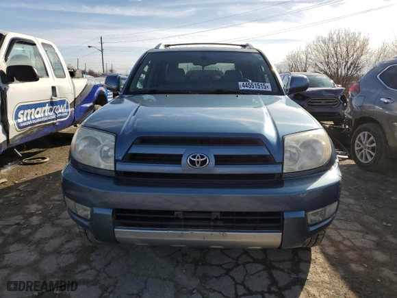2004 Toyota 4Runner Limited with VIN JTEBU17R540052684, listed as a Copart auction lot 44551515 with 159,354 mi miles and Clean Title. Bid and sale history available at carsss.com. Image 5.