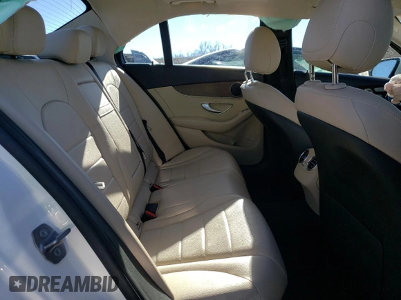 2019 Mercedes-Benz C 300 with VIN 55SWF8EB1KU297185, listed as a Copart auction lot 47410205 with 58,425 mi miles and Salvage Title. Bid and sale history available at carsss.com. Image 10.