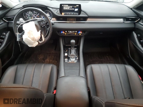 2020 Mazda 6 Touring with VIN JM1GL1VM3L1519033, listed as a Copart auction lot 51158775 with 55,366 mi miles and Salvage Title. Bid and sale history available at carsss.com. Image 8.