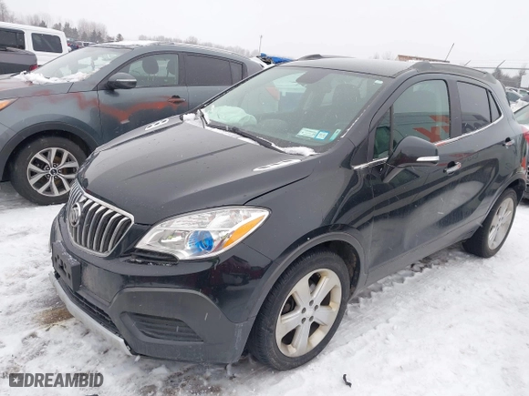 2015 Buick Encore with VIN KL4CJASB4FB263355, listed as a IAAI auction lot 41458584 with 117,983 mi miles. Bid and sale history available at carsss.com. Image 17.