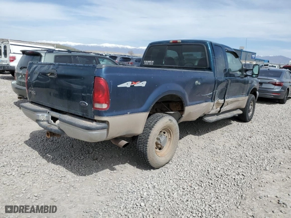 1999 Ford Super Duty F-350 SRW XL with VIN 1FTSX31F7XED82596, listed as a Copart auction lot 52108055 with 185,819 mi miles and Salvage Title. Bid and sale history available at carsss.com. Image 3.