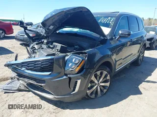 2022 Kia Telluride EX with VIN 5XYP3DHC2NG226263, listed as a IAAI auction lot 41893478 with 57,837 mi miles and . Bid and sale history available at carsss.com. Image 22.