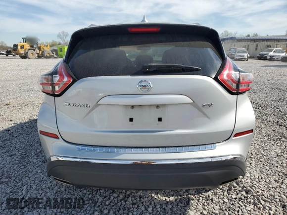 2018 Nissan Murano SV with VIN 5N1AZ2MG0JN197006, listed as a Copart auction lot 49572025 with 87,903 mi miles and Salvage Title. Bid and sale history available at DreamBid. Image 6.