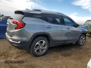 2018 GMC Terrain SLT with VIN 3GKALVEV6JL343143, listed as a Copart auction lot 47183625 with 91,544 mi miles and Salvage Title. Bid and sale history available at DreamBid. Image 3.