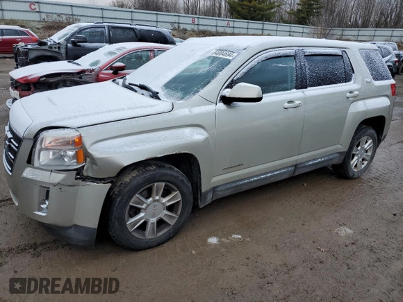 2013 GMC Terrain SLE with VIN 2GKFLREK8D6259644, listed as a Copart auction lot 84004694 with 198,498 mi miles and Salvage Title. Bid and sale history available at carsss.com. Image 1.