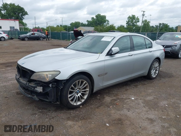 2011 BMW 7 Series 750i xDrive with VIN WBAKC6C57BC395254, listed as a IAAI auction lot 42719449 with 212,096 mi miles and . Bid and sale history available at DreamBid. Image 2.