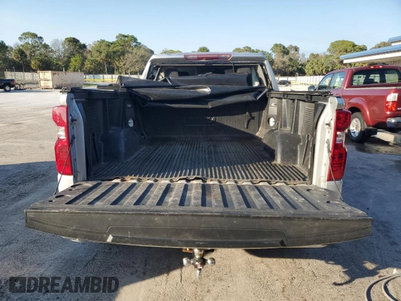 2020 Chevrolet Silverado 1500 LT with VIN 1GCRYDED5LZ141911, listed as a Copart auction lot 44265545 with Not Provided miles and Salvage Title. Bid and sale history available at DreamBid. Image 6.