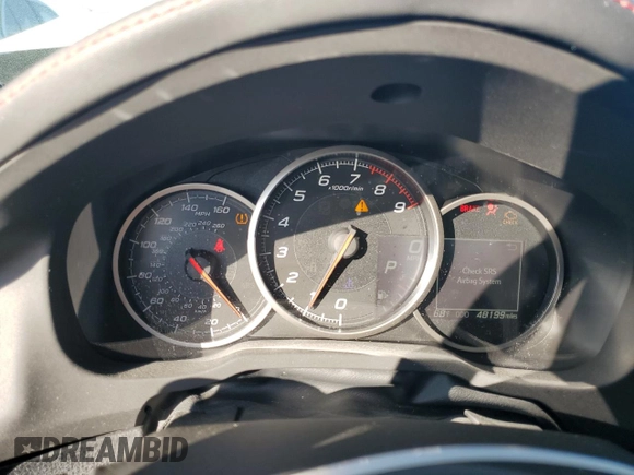 2017 Subaru BRZ Limited with VIN JF1ZCAC11H8602725, listed as a Copart auction lot 81417904 with 48,199 mi miles and Salvage title. Bid and sale history available at DreamBid. Image 9.