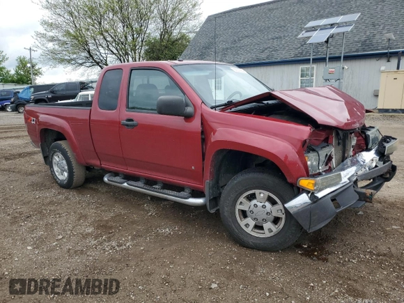 2006 Chevrolet Colorado 1LT z VIN 1GCDT196768140935, wystawiony jako Copart lot #56552355 z przebiegiem 134 581 mil mil oraz Szkoda całkowita • Salvage title. Historia ofert i sprzedaży dostępna na DreamBid. Obrazek 4.