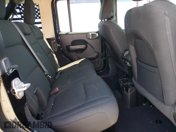 2020 Jeep Wrangler Unlimited Sport S with VIN 1C4HJXDN9LW164413, listed as a Copart auction lot 55100385 with 63,816 mi miles and Salvage title. Bid and sale history available at DreamBid. Image 11.