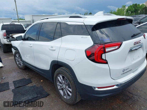 2023 GMC Terrain SLT with VIN 3GKALPEG4PL266410, listed as a IAAI auction lot 42130031 with 4,203 mi miles and . Bid and sale history available at DreamBid. Image 3.