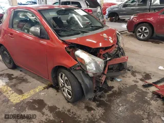 2012 Scion iQ with VIN JTNJJXB0XCJ019799, listed as a IAAI auction lot 41244212 with 1 mi miles. Bid and sale history available at carsss.com. Image 6.