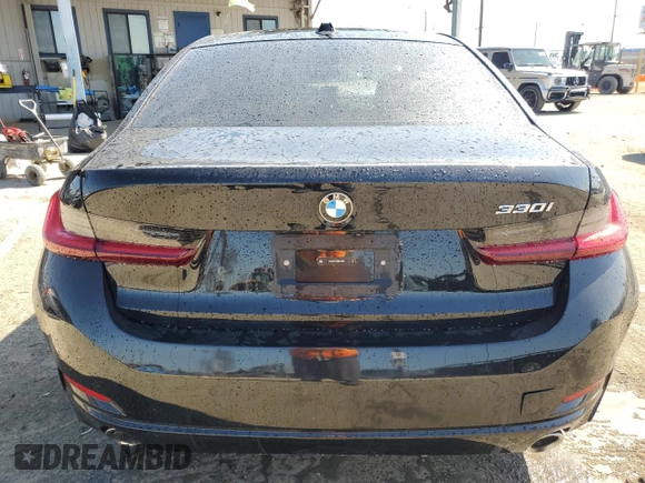 2024 BMW 3 Series 330i with VIN 3MW69FF06R8E43540, listed as a Copart auction lot 46047695 with 8,352 mi miles and Salvage Title. Bid and sale history available at carsss.com. Image 6.