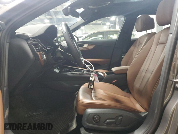 2022 Audi A4 Premium z VIN WAUABAF41NA019721, wystawiony jako Copart lot #50617215 z przebiegiem 22 057 mil mil oraz Szkoda całkowita • Salvage title. Historia ofert i sprzedaży dostępna na DreamBid. Obrazek 7.