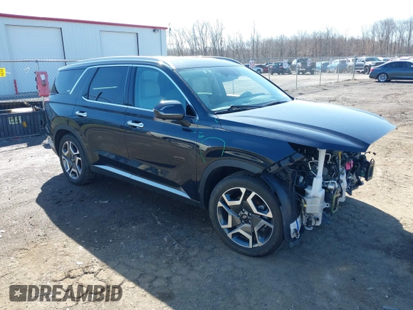 2024 Hyundai Palisade Limited z VIN KM8R5DGE1RU725867, wystawiony jako IAAI lot #41790529 z przebiegiem 33 869 mil mil oraz . Historia ofert i sprzedaży dostępna na DreamBid. Obrazek 1.