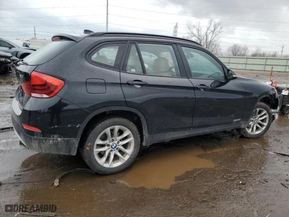 2015 BMW X1 xDrive28i with VIN WBAVL1C59FVY36537, listed as a Copart auction lot 47545915 with 96,001 mi miles and Clean Title. Bid and sale history available at carsss.com. Image 3.