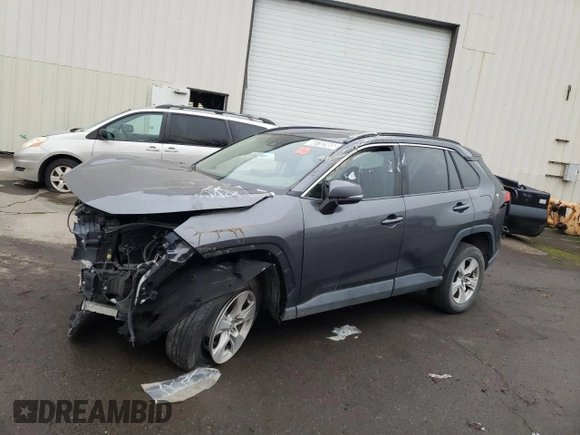 2019 Toyota RAV4 XLE with VIN 2T3P1RFV8KC008141, listed as a Copart auction lot 88732985 with Not Provided miles and Salvage Title. Bid and sale history available at DreamBid. Image 1.