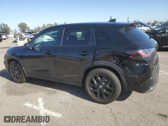 2024 Honda HR-V Sport with VIN 3CZRZ1H50RM741479, listed as a Copart auction lot 49518805 with 27,382 mi miles and Salvage Title. Bid and sale history available at carsss.com. Image 2.