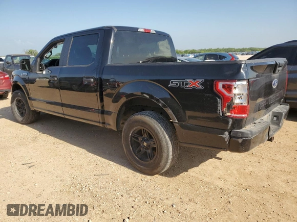 2020 Ford F-150 XL with VIN 1FTEW1CP6LKE24018, listed as a Copart auction lot 55812115 with 109,741 mi miles and Salvage title. Bid and sale history available at DreamBid. Image 2.