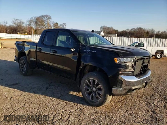 2020 Chevrolet Silverado 1500 LT with VIN 1GCRYDED3LZ135203, listed as a Copart auction lot 48203185 with 50,589 mi miles and Salvage Title. Bid and sale history available at carsss.com. Image 10.