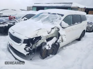 2019 Kia Sedona L with VIN KNDMA5C19K6461424, listed as a Copart auction lot 87793665 with 1 mi miles and Salvage Title. Bid and sale history available at carsss.com. Image 1.
