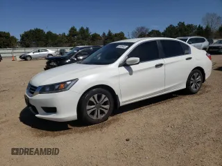 2013 Honda Accord LX z VIN 1HGCR2F31DA073301, wystawiony jako Copart lot #52924445 z przebiegiem 116 658 mil mil oraz Szkoda całkowita • Salvage title. Historia ofert i sprzedaży dostępna na DreamBid. Obrazek 1.