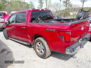 2024 Ford F-150 XLT with VIN 1FTFW3LD8RFA31497, listed as a IAAI auction lot 41941063 with 1 mi miles. Bid and sale history available at carsss.com. Image 3.