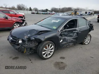 2006 Acura TSX with VIN JH4CL96826C028460, listed as a Copart auction lot 44718325 with 0 mi miles and Salvage Title. Bid and sale history available at carsss.com. Image 1.