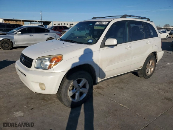 2005 Toyota RAV4 with VIN JTEGD20VX50070473, listed as a Copart auction lot 41680315 with 164,826 mi miles and Salvage Title. Bid and sale history available at carsss.com. Image 1.