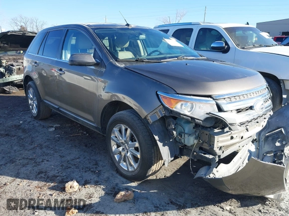 2013 Ford Edge Limited z VIN 2FMDK3KC5DBA65172, wystawiony jako IAAI lot #41621503 z przebiegiem 166 085 mil mil oraz . Historia ofert i sprzedaży dostępna na DreamBid. Obrazek 1.