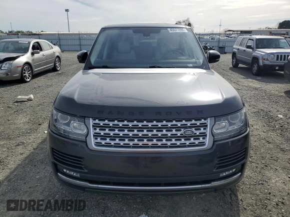 2014 Land Rover Range Rover Supercharged with VIN SALGS3TF3EA167523, listed as a Copart auction lot 45577295 with 142,288 mi miles and Clean title. Bid and sale history available at DreamBid. Image 5.