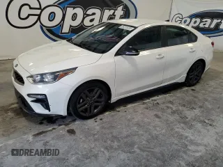 2020 Kia Forte GT-Line with VIN 3KPF34AD5LE222152, listed as a Copart auction lot 53906865 with 105,322 mi miles and Clean Title. Bid and sale history available at carsss.com. Image 1.