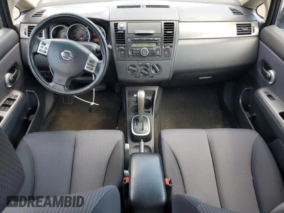 2008 Nissan Versa 1.8 S with VIN 3N1BC13E08L460256, listed as a Copart auction lot 53116335 with 163,223 mi miles and Salvage Title. Bid and sale history available at carsss.com. Image 8.