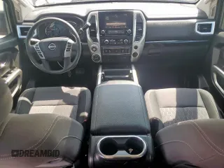 2024 Nissan Titan Pro-4X with VIN 1N6AA1ED3RN109827, listed as a Copart auction lot 50633225 with 4,076 mi miles and Salvage title. Bid and sale history available at DreamBid. Image 8.