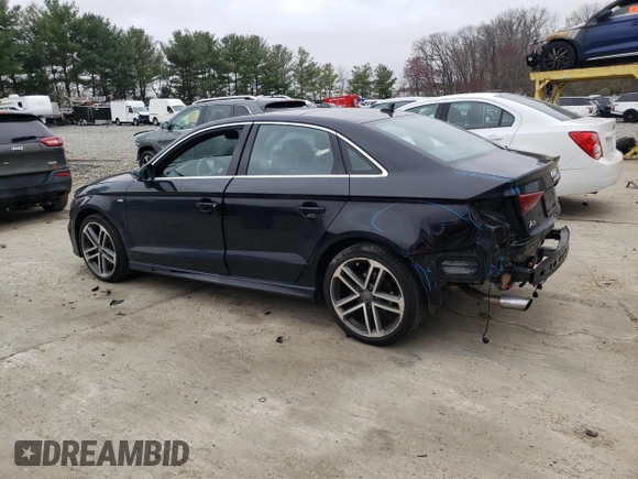 2018 Audi A3 Sedan Premium Plus with VIN WAUJ8GFFXJ1045764, listed as a Copart auction lot 47725344 with 44,943 mi miles. Bid and sale history available at carsss.com. Image 2.