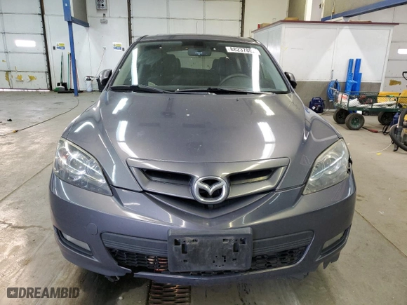 2008 Mazda Mazda3 s Sport with VIN JM1BK343281810552, listed as a Copart auction lot 88237805 with 122,645 mi miles and Salvage Title. Bid and sale history available at carsss.com. Image 5.