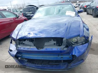 2014 Ford Mustang V6 with VIN 1ZVBP8EM4E5309119, listed as a IAAI auction lot 41767811 with 75,602 mi miles. Bid and sale history available at carsss.com. Image 12.
