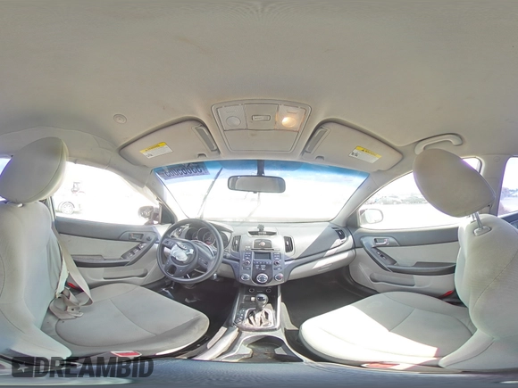 2013 Kia Forte EX with VIN KNAFU4A28D5736339, listed as a Copart auction lot 53665065 with 195,947 mi miles and Salvage Title. Bid and sale history available at carsss.com. Image 15.