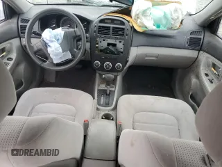 2007 Kia Spectra EX z VIN KNAFE121775433641, wystawiony jako Copart lot #78856554 z przebiegiem 180 272 mil mil oraz Szkoda całkowita • Salvage title. Historia ofert i sprzedaży dostępna na DreamBid. Obrazek 8.