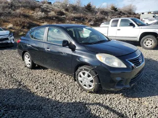 2012 Nissan Versa S with VIN 3N1CN7AP5CL865723, listed as a Copart auction lot 45735015 with 79,892 mi miles and Salvage Title. Bid and sale history available at carsss.com. Image 4.