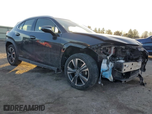 2020 Lexus UX with VIN JTHP9JBH5L2030549, listed as a Copart auction lot 88097685 with 55,214 mi miles and Salvage Title. Bid and sale history available at carsss.com. Image 4.