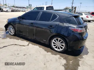 2012 Lexus CT 200h z VIN JTHKD5BH4C2117066, wystawiony jako Copart lot #62868465 z przebiegiem 194 561 mil mil oraz Szkoda całkowita • Salvage title. Historia ofert i sprzedaży dostępna na DreamBid. Obrazek 2.