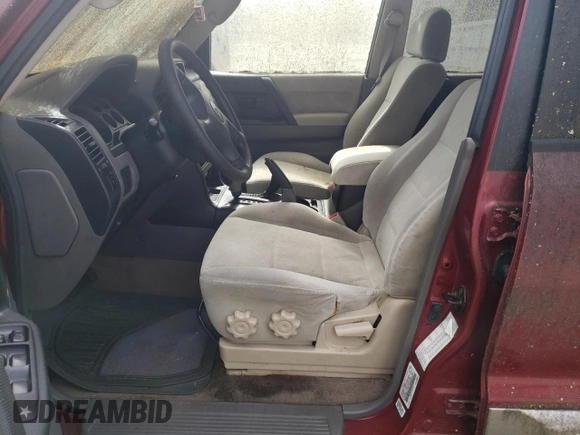 2002 Mitsubishi Montero XLS z VIN JA4MW31R52J069014, wystawiony jako Copart lot #71785804 z przebiegiem Nie podano mil oraz Czysty tytuł • Clean title. Historia ofert i sprzedaży dostępna na DreamBid. Obrazek 7.