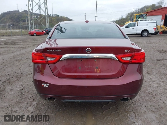 2017 Nissan Maxima SV with VIN 1N4AA6AP9HC372792, listed as a IAAI auction lot 41953278 with 112,250 mi miles and . Bid and sale history available at DreamBid. Image 16.
